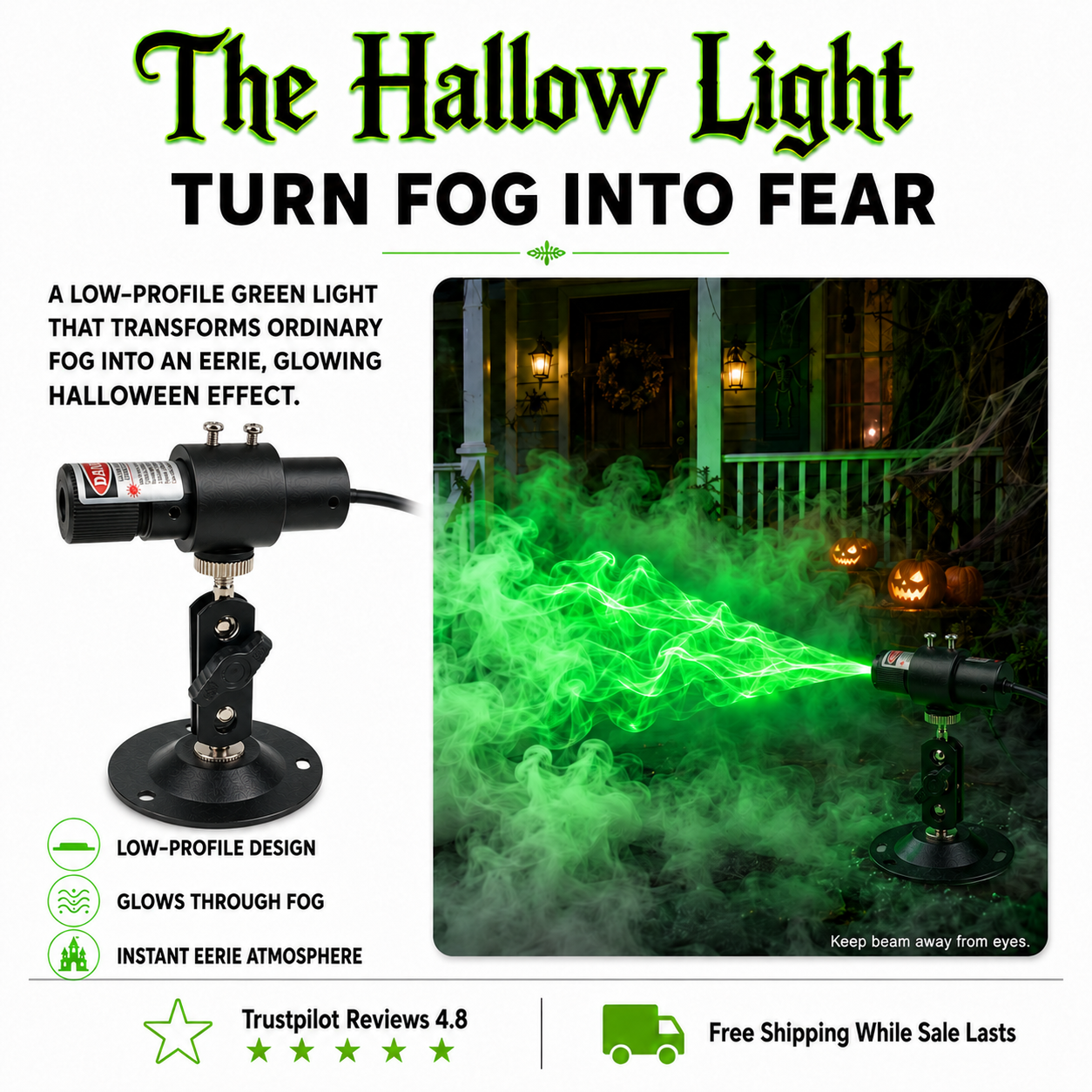 Hallow Light - Halloween Fog Light