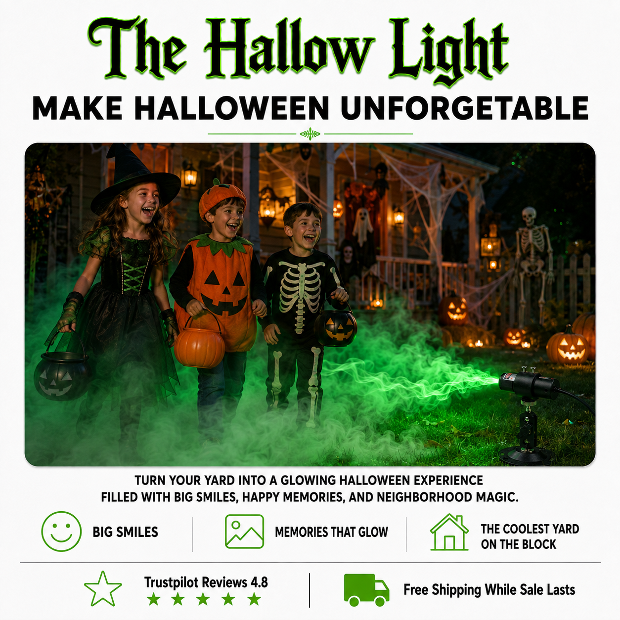 Hallow Light - Halloween Fog Light