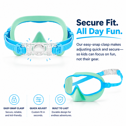 HappySplash™ - Tangle-Free Swim Goggles